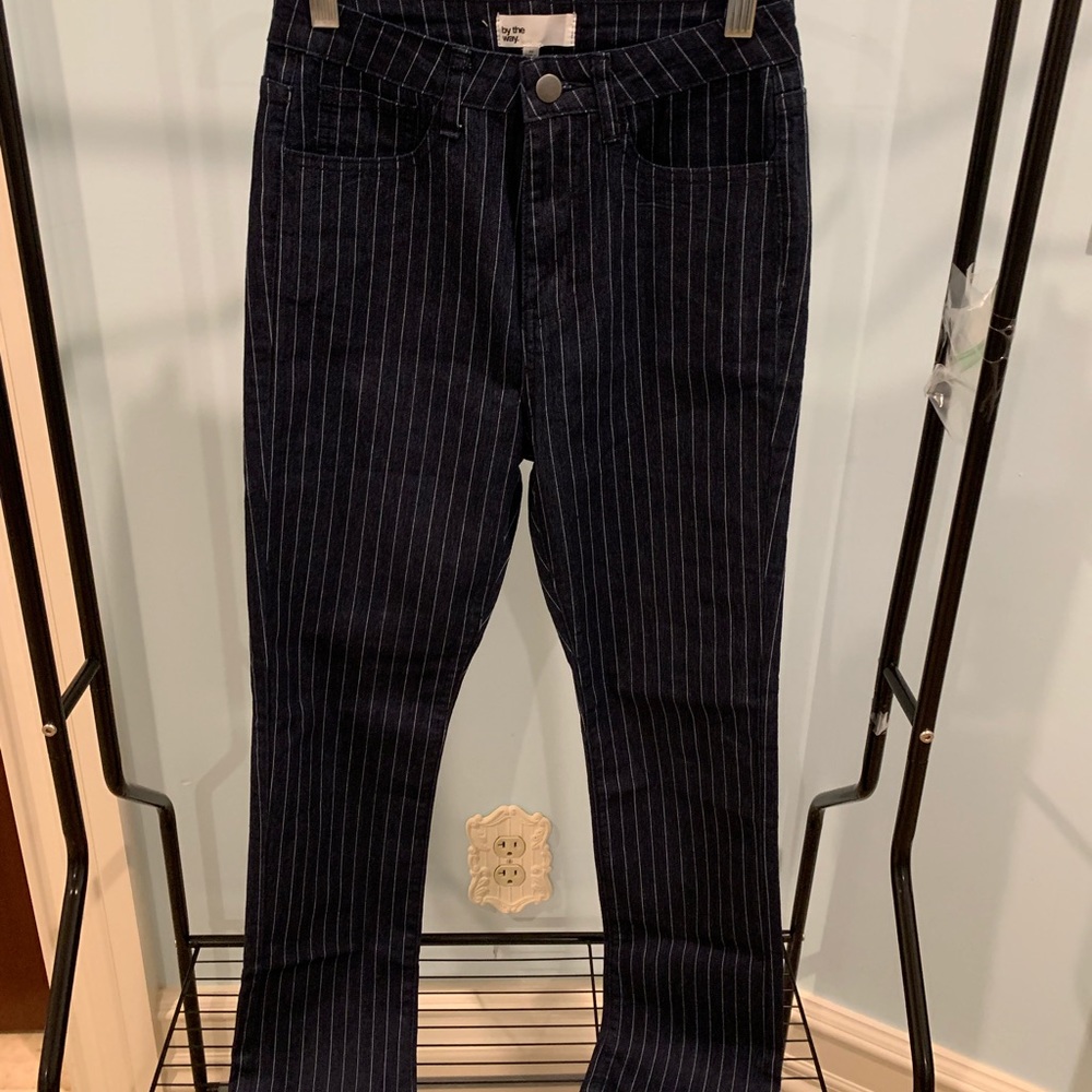 Pin stripe Jeans